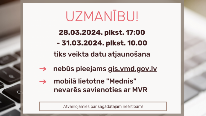 Medības no 28. līdz 31. martam notiek līdzšinējā kārtībā