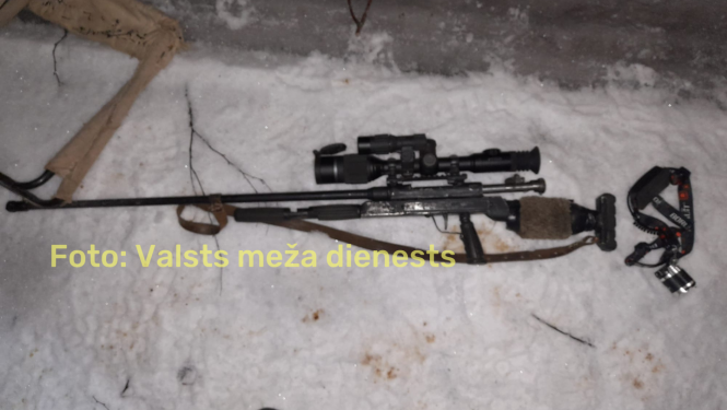 malumednieka paštaisīts ierocis