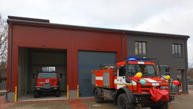 ugunsdzēsības stacija Babītē