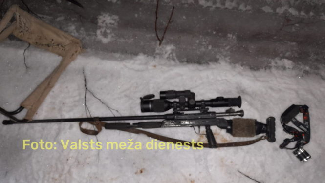 malumednieka paštaisīts ierocis