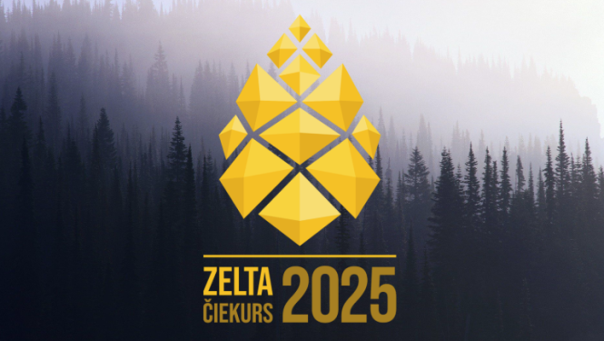 Gada balvas Zelta čiekurs logo