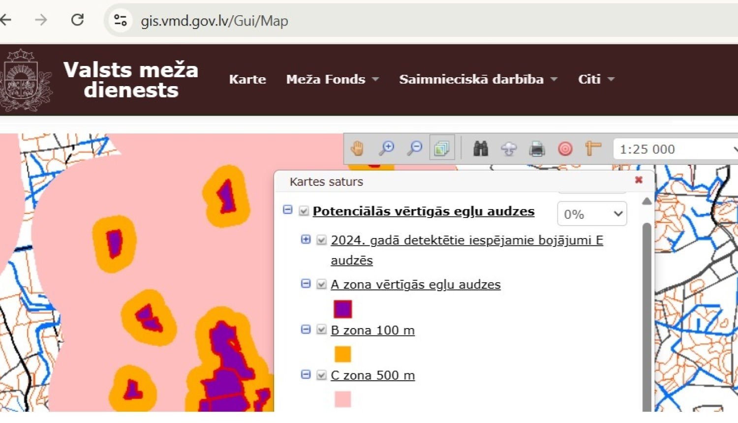 No 1.aprīļa noteiktās egļu audzēs aizliegta koku ciršana