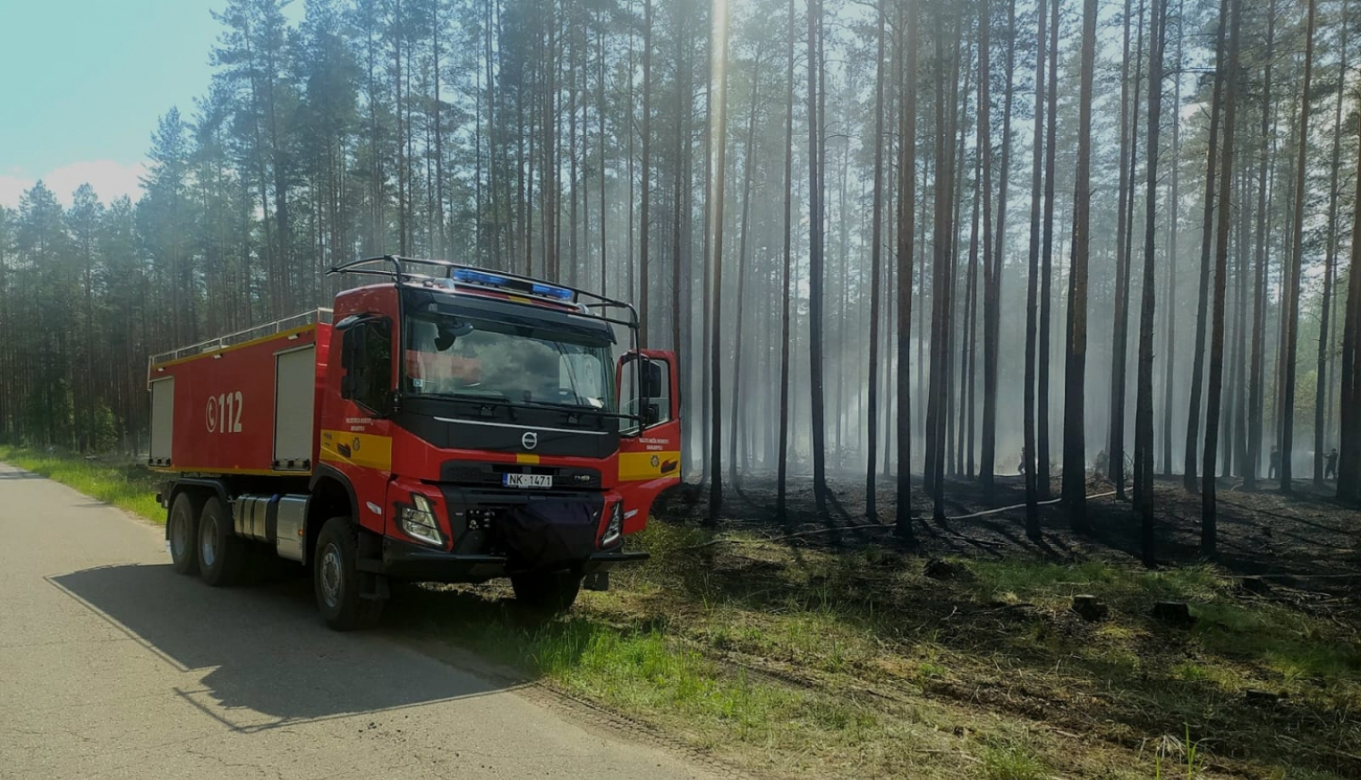 Augšdaugavas novadā ļaunprātīgi dedzina mežu